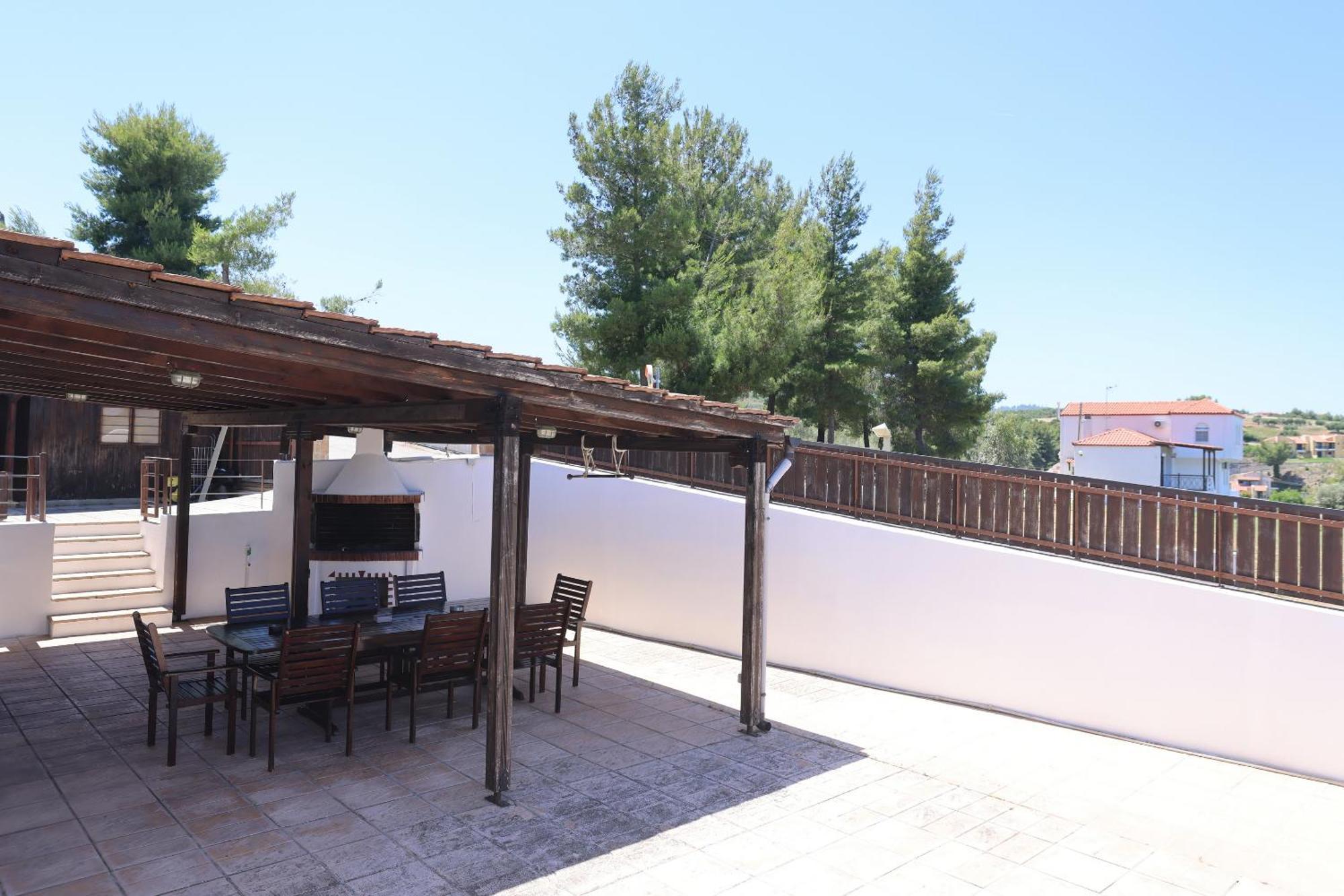 Villa Rossa Hanioti Ngoại thất bức ảnh