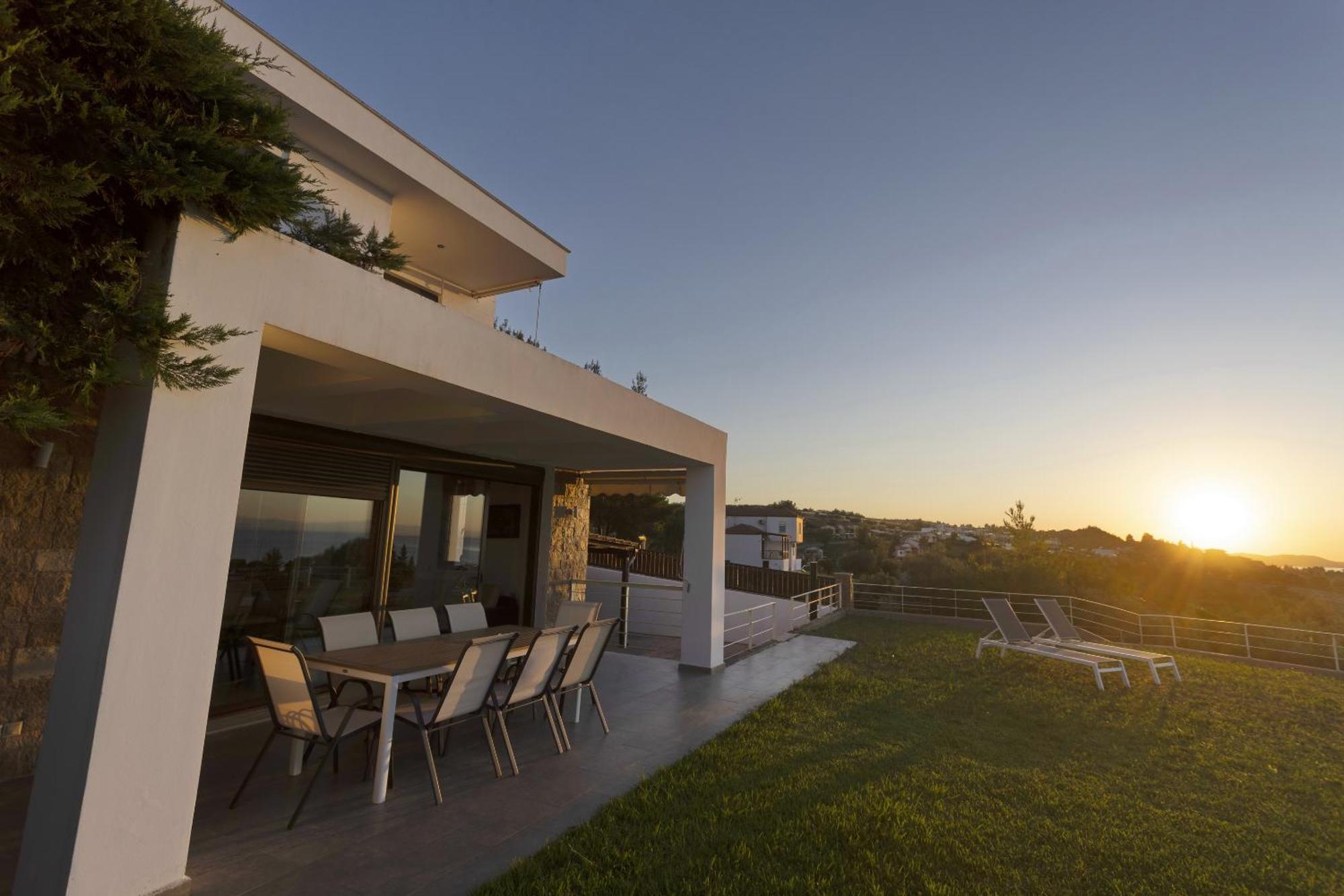 Villa Rossa Hanioti Ngoại thất bức ảnh