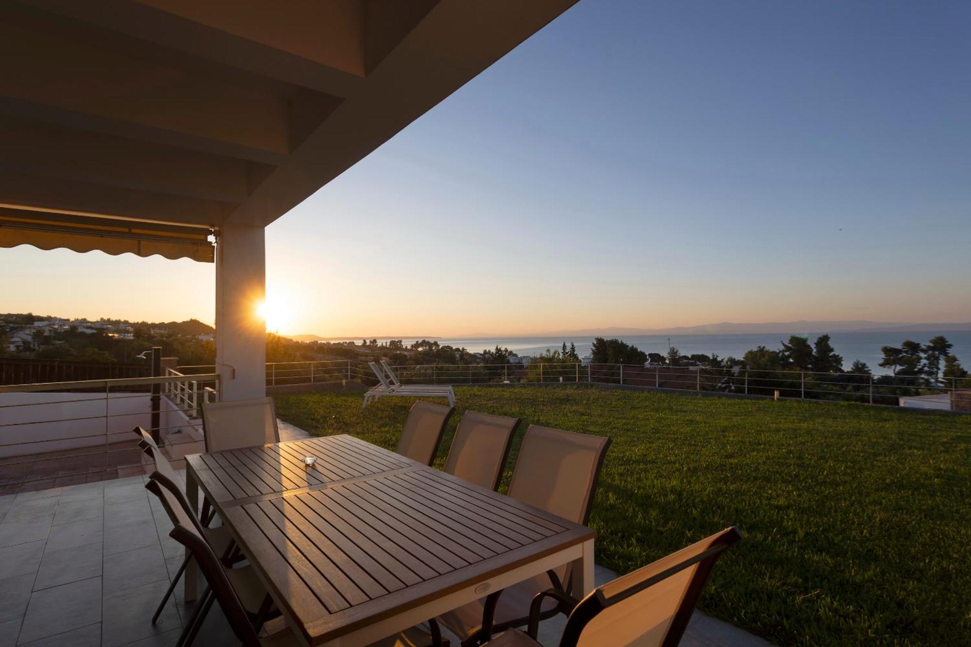 Villa Rossa Hanioti Ngoại thất bức ảnh