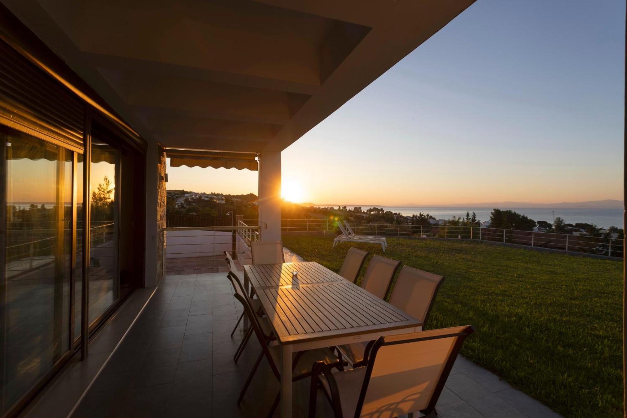 Villa Rossa Hanioti Ngoại thất bức ảnh