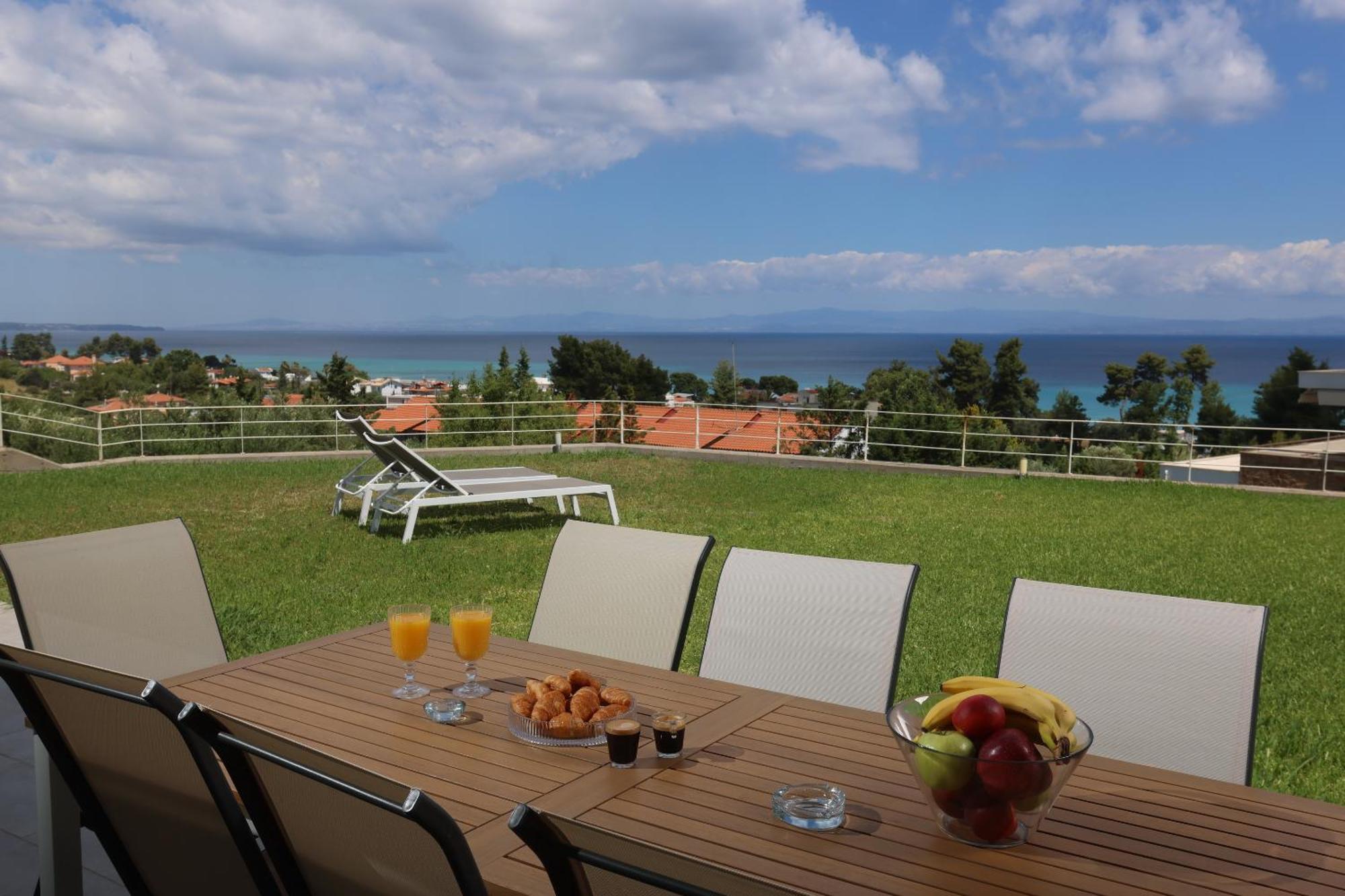 Villa Rossa Hanioti Ngoại thất bức ảnh