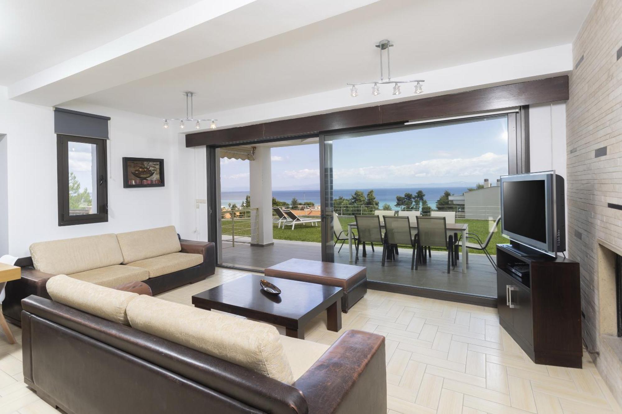 Villa Rossa Hanioti Ngoại thất bức ảnh