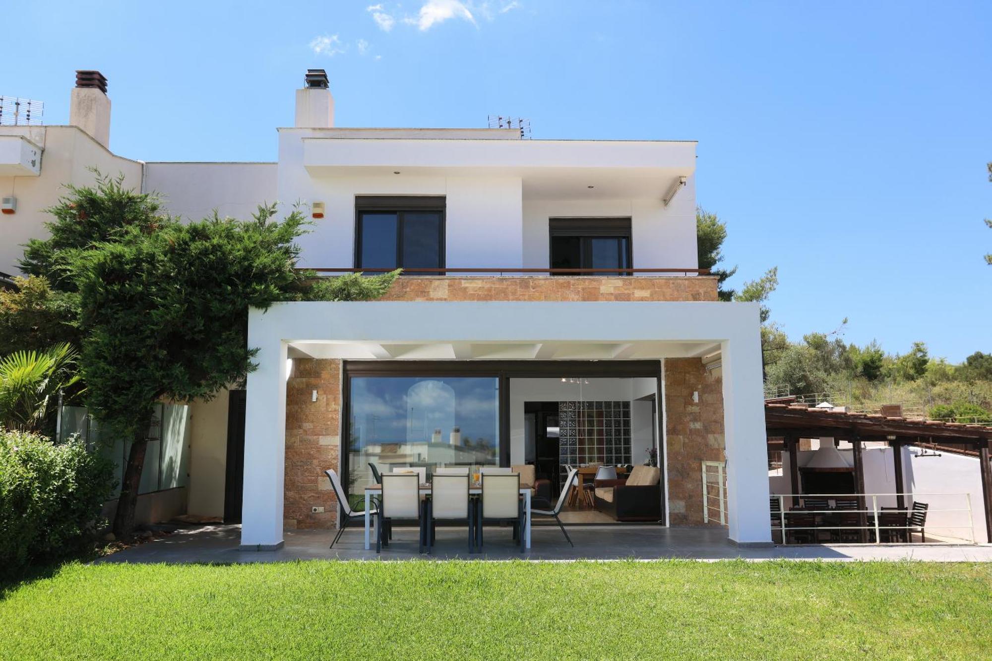 Villa Rossa Hanioti Ngoại thất bức ảnh