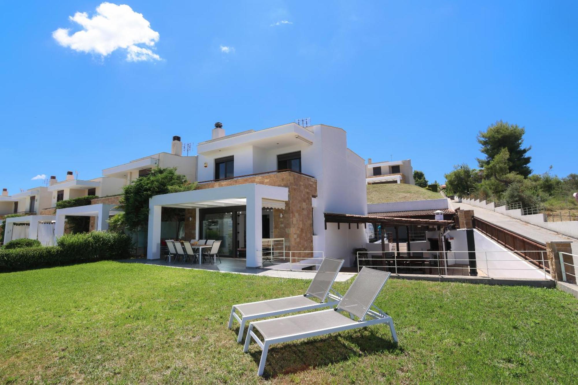 Villa Rossa Hanioti Ngoại thất bức ảnh