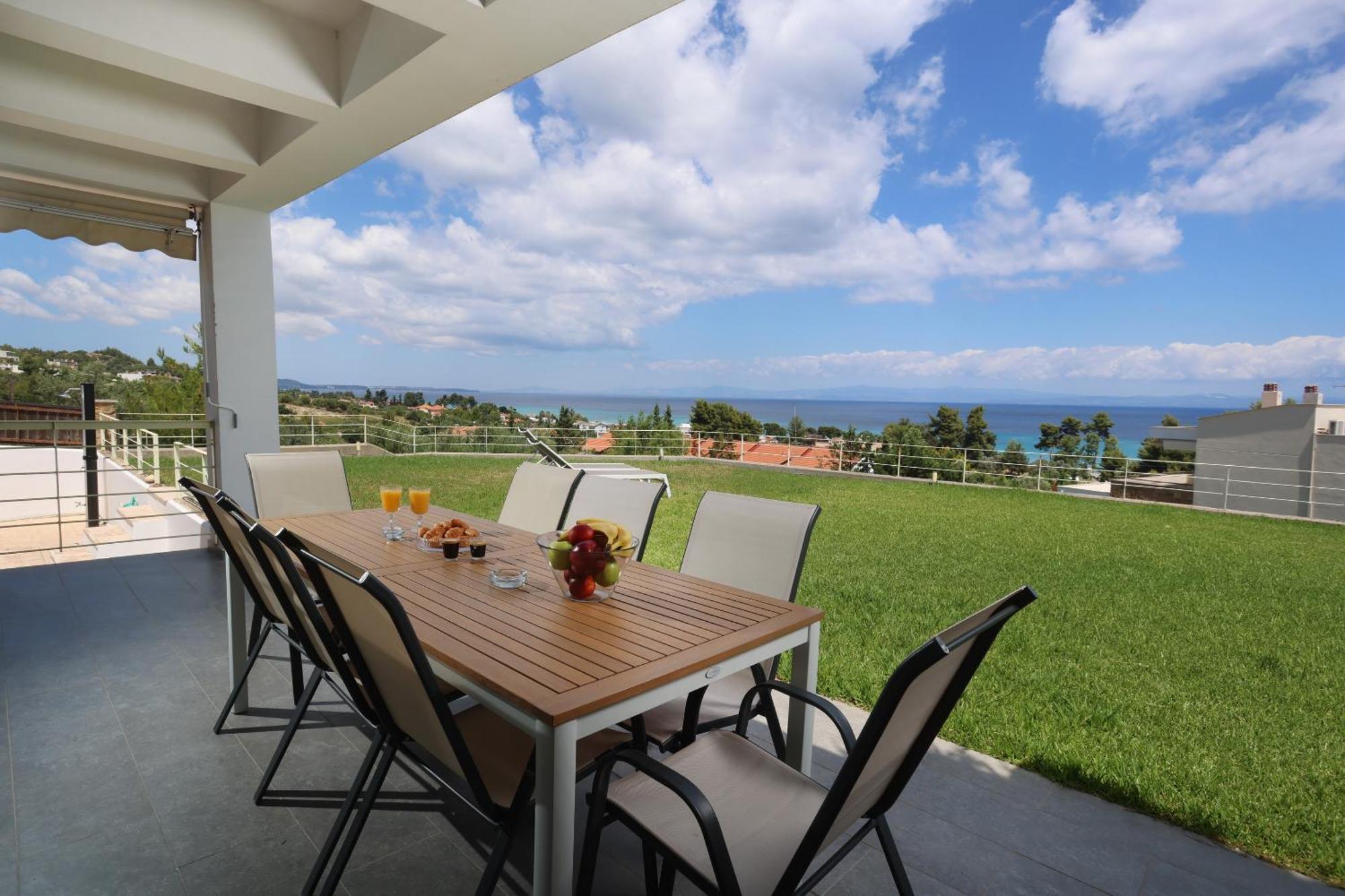 Villa Rossa Hanioti Ngoại thất bức ảnh