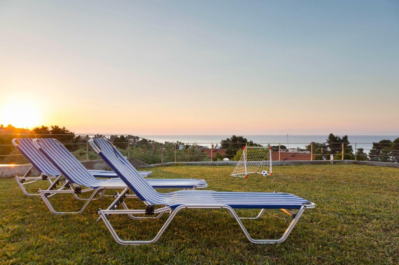 Villa Rossa Hanioti Ngoại thất bức ảnh