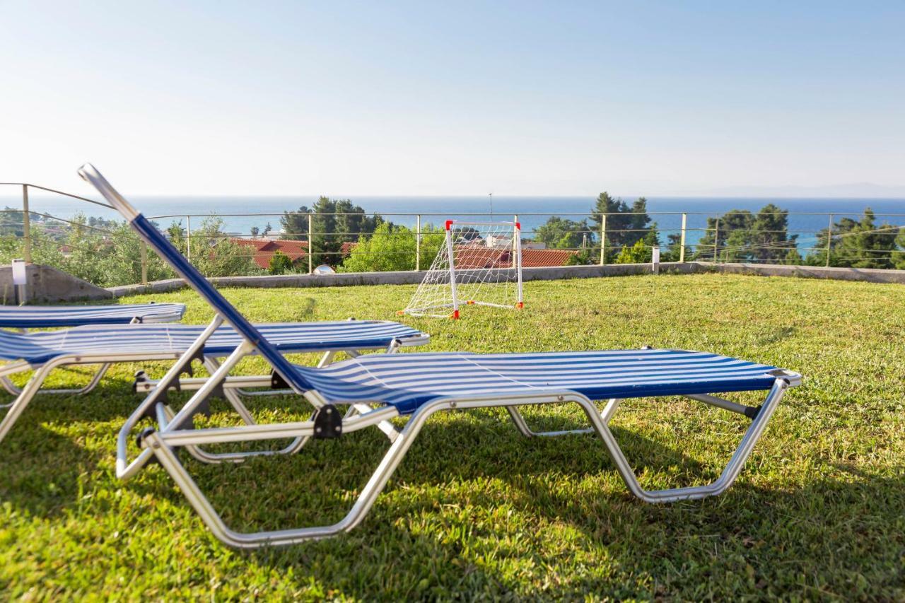 Villa Rossa Hanioti Ngoại thất bức ảnh